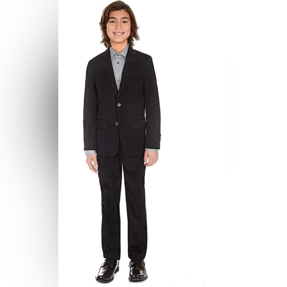NWT Calvin Klein Boys' 2-Piece Formal Suit Set Size 10 Husky - Picture 3 of 7